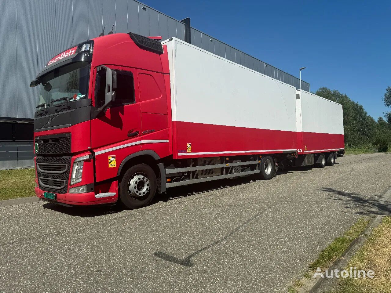 Volvo FH 460 4X2 TRS COOLING + BURG 2 AXLE HANGER Kühlkoffer LKW