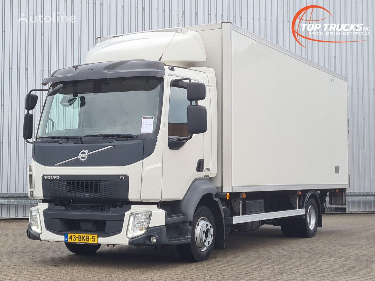 Volvo FL 12.210 Thermo King - Koel, vries - Tiefkuhl scheidingswand- 1 kølevogn lastbil