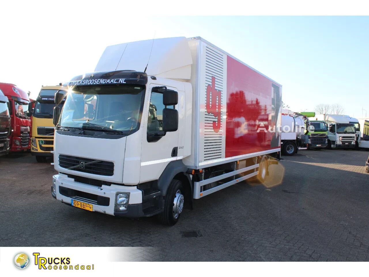 Volvo FL 16.240 + EURO 5 + 16T kamion hladnjača