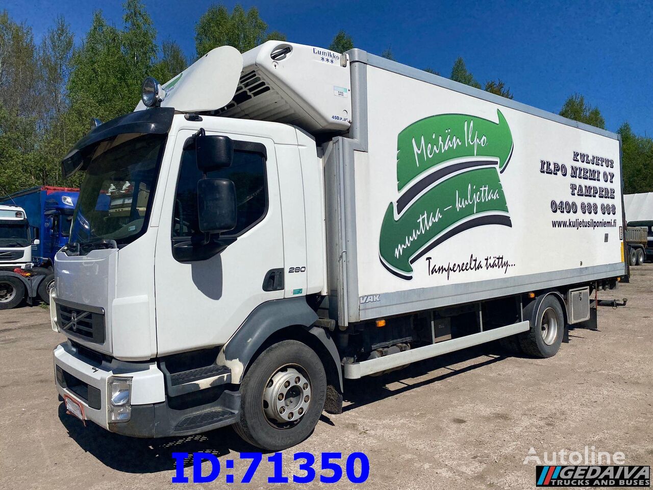 Volvo FL 280 4x2 Refrigerator refrigerated truck