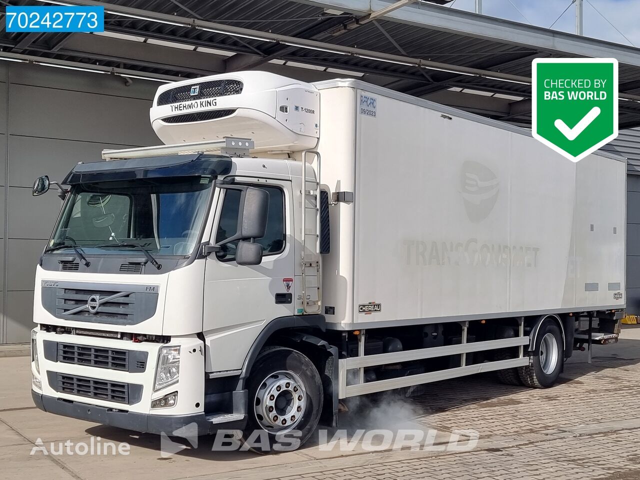 chladírenský nákladní vozidlo Volvo FM 330 4X2 Thermo-King T-1200R Multitemp Ladebordwand Euro 5