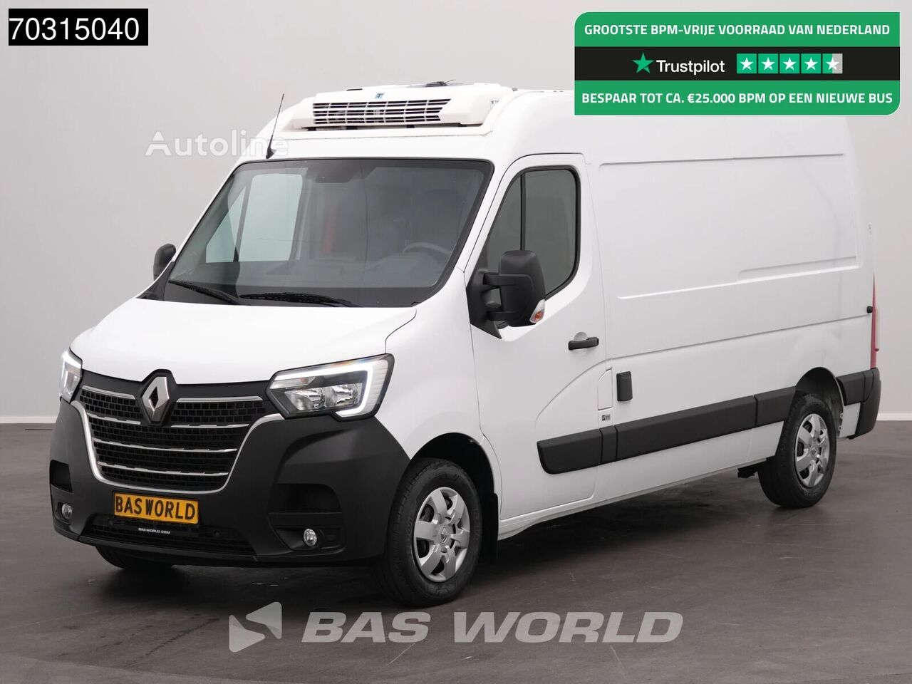 Renault Master 150PK Koelwagen L2H2 Thermo King V-200 MAX 230v Stekker L refrigerated van - Autoline