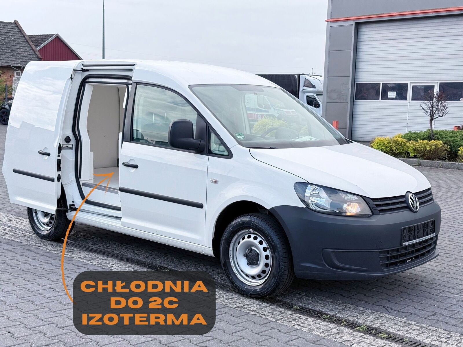 Volkswagen Caddy Chłodnia Izoterma Klimatyzacja L1H1 Super STAN