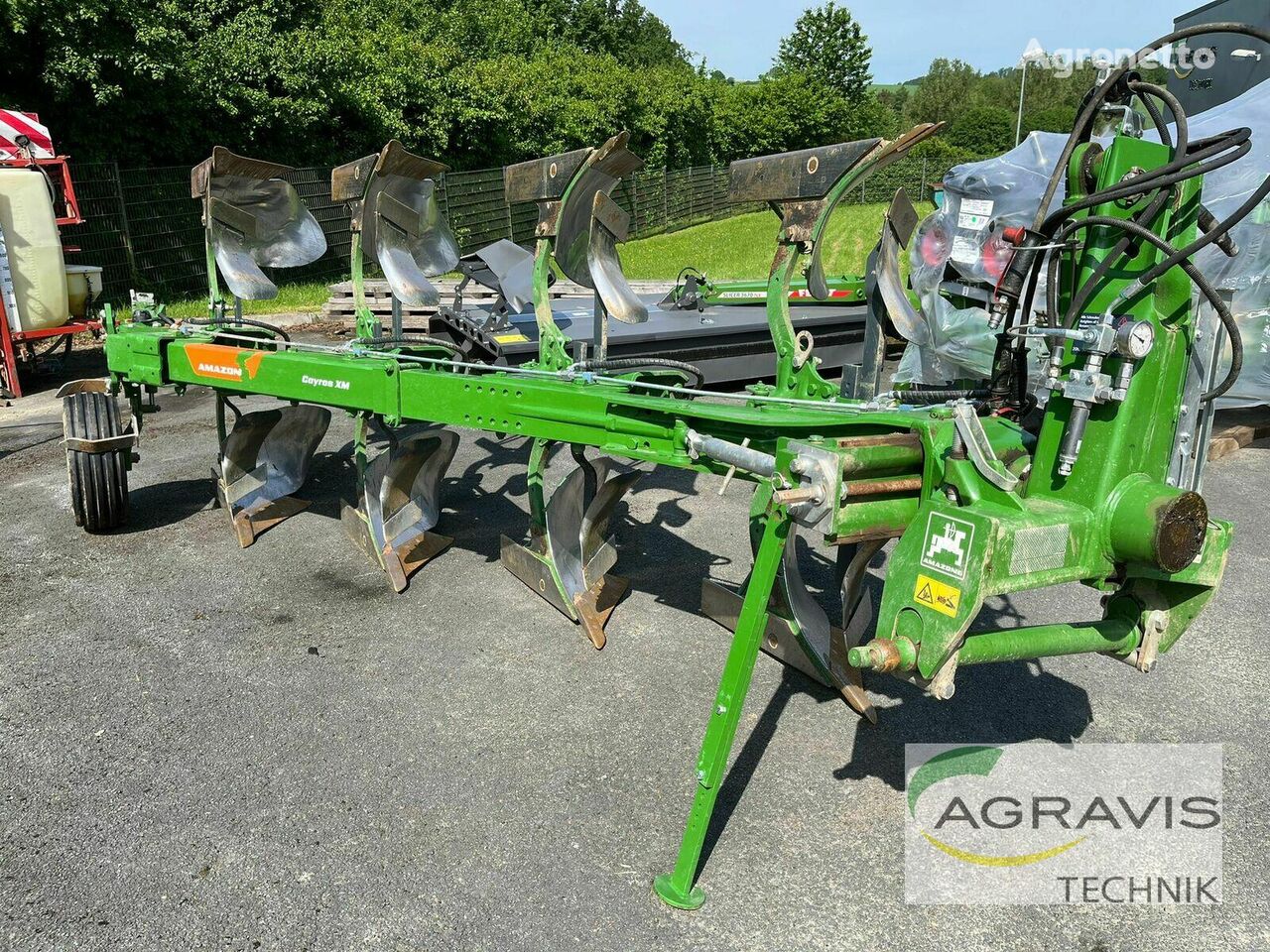 vartomas plūgas Amazone CAYROS XM 4-950 S 4-FURCHIG