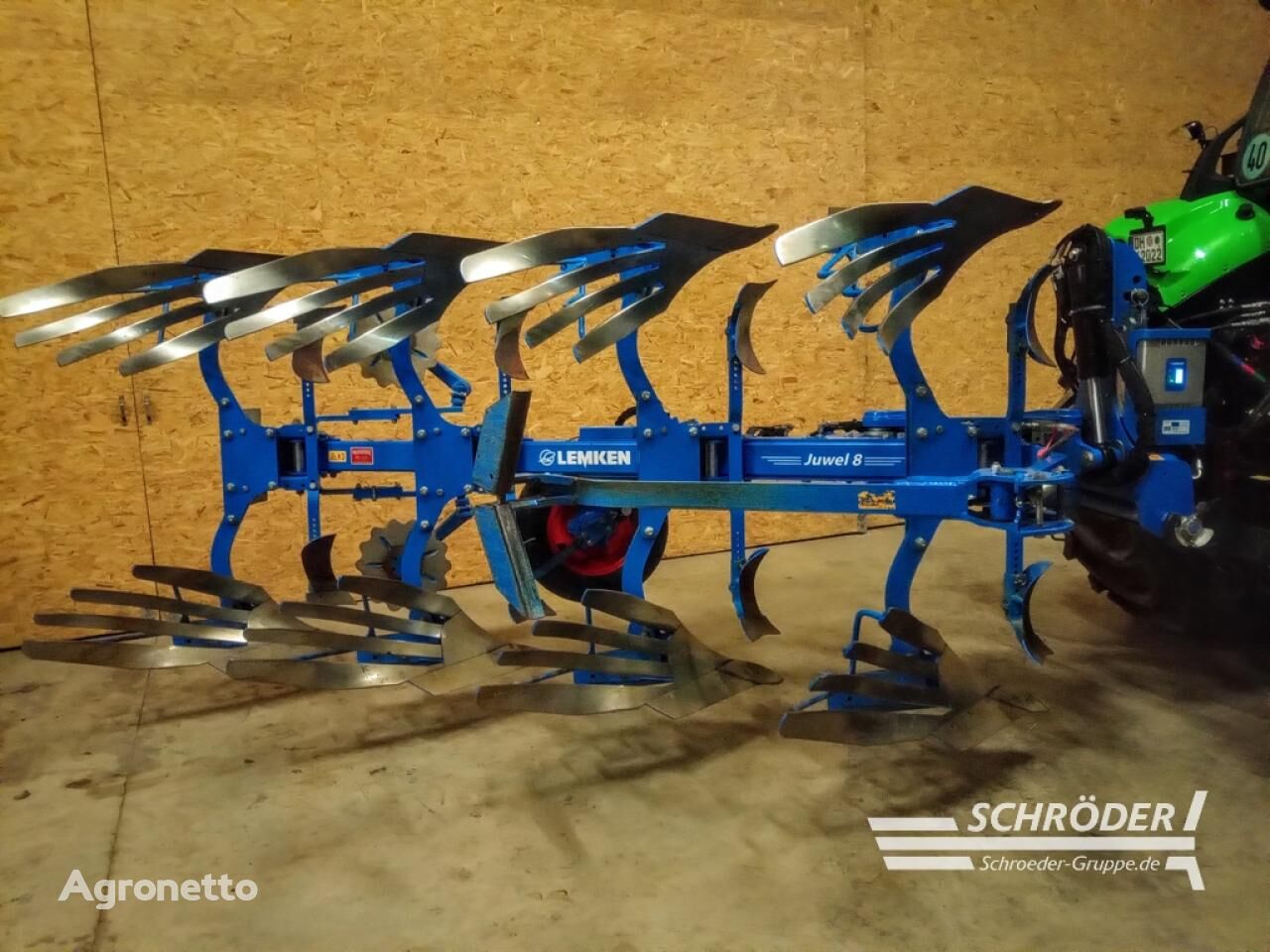 JUWEL 8 TCP V 4 N 100 reversible plough