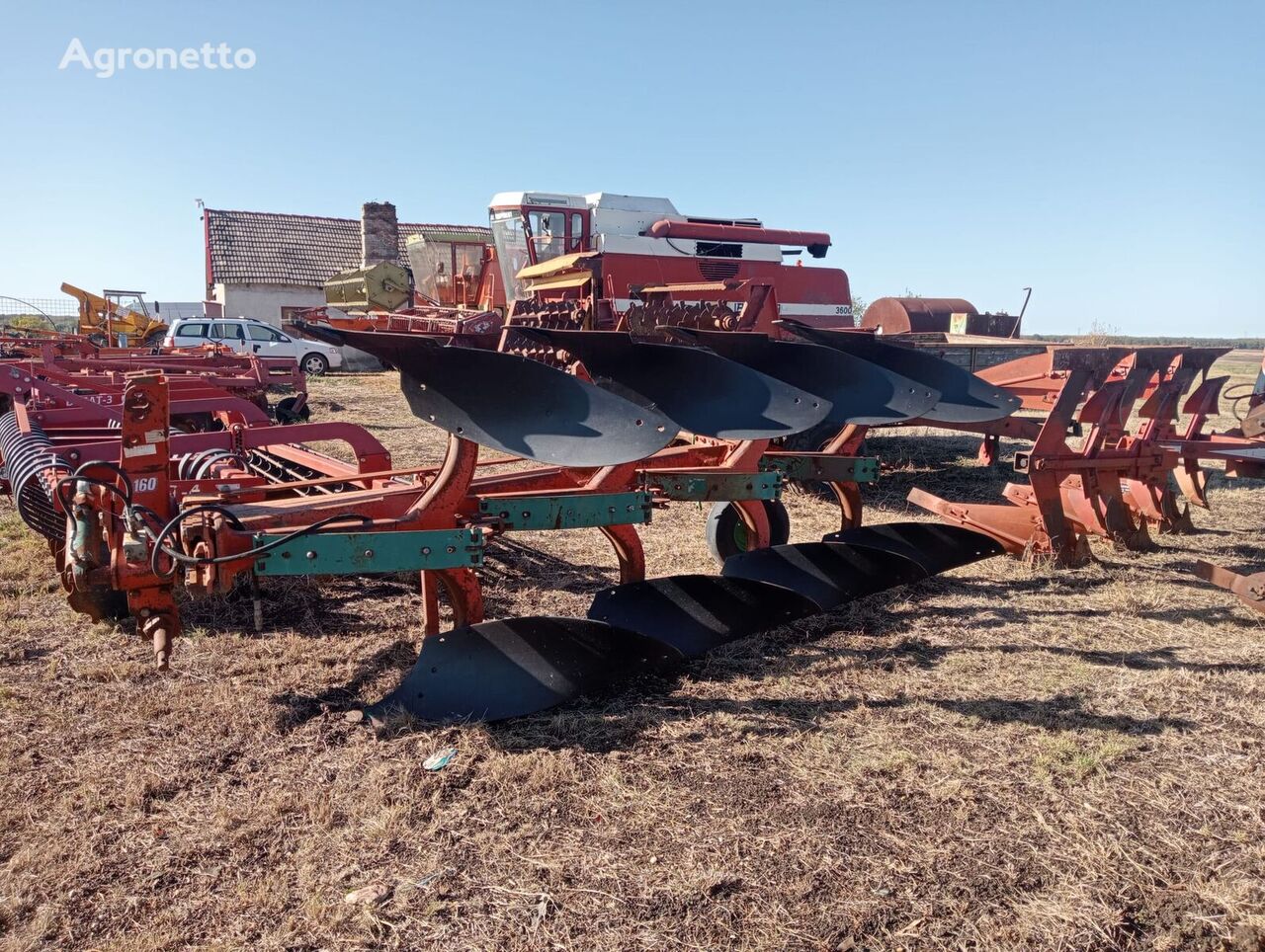 Kverneland 160 reversible plough