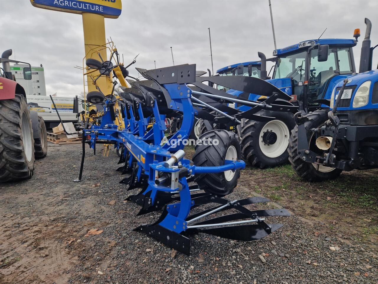 new Överum New-Holland PMS 4 reversible plough