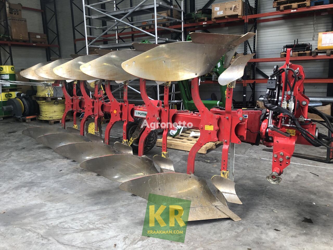 New Pöttinger reversible plough - Agronetto