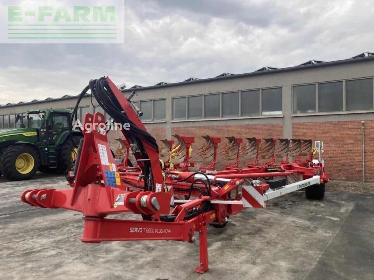 Charrue réversible Pöttinger servo t 6000 plus nova 8-schar - Agroline