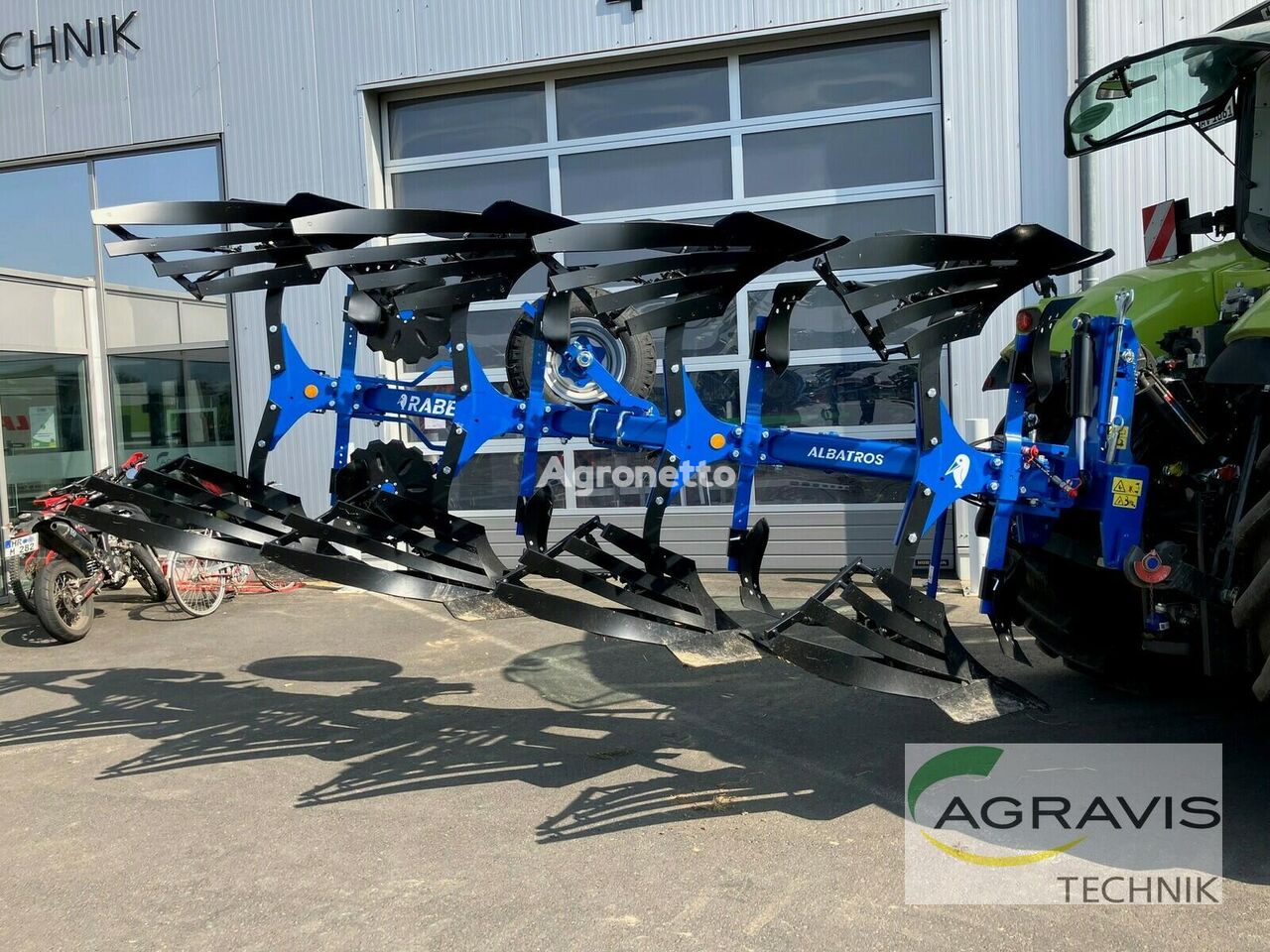 new Rabe ALBATROS 120 M 4 reversible plough