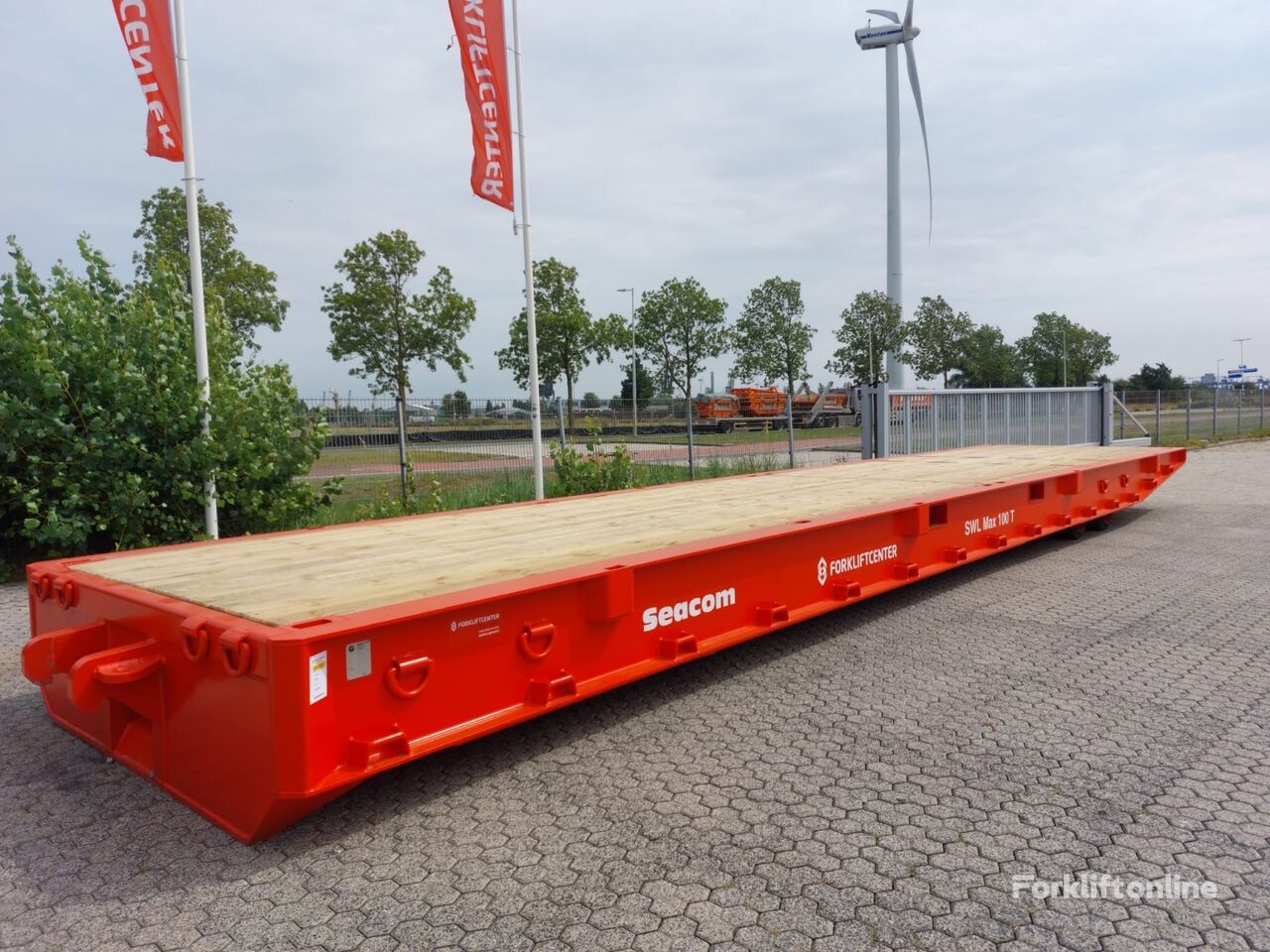 Seacom RT 40’  roll trailer