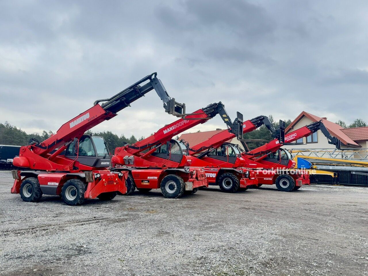 Manitou MRT 1840 rotating telehandler