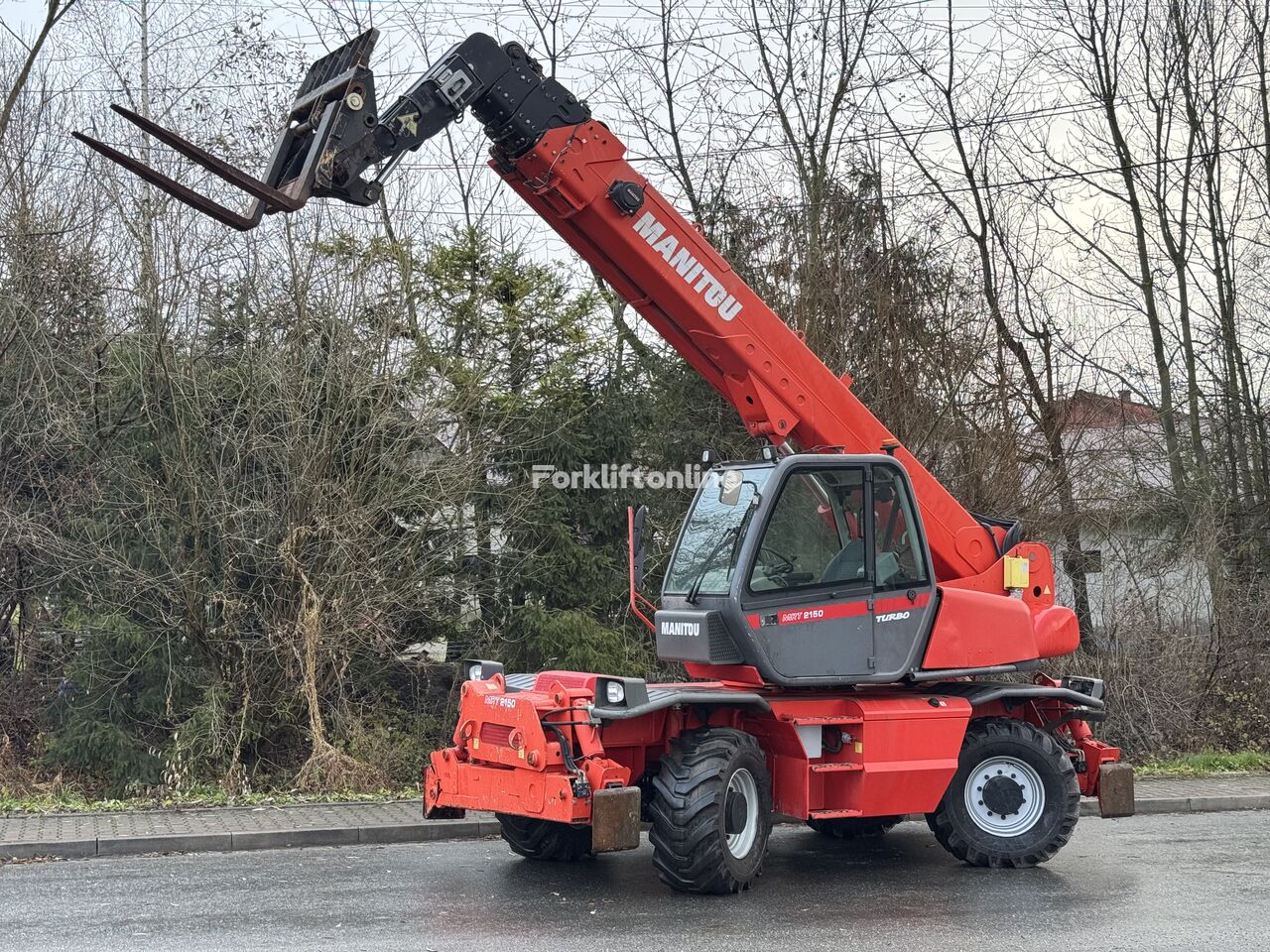 pöördmastiga teleskooplaadur Manitou MRT 2150