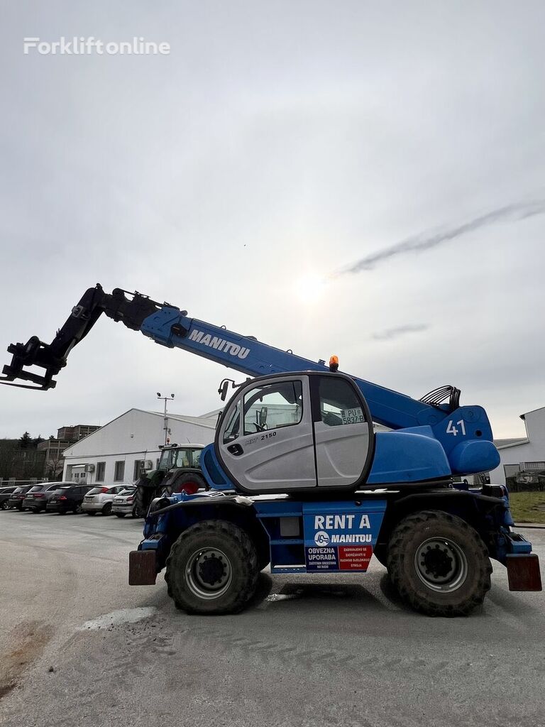 ماكينة المناولة البعيدة الدوارة Manitou MRT 2150 PRIVILEGE Telescopic.hr