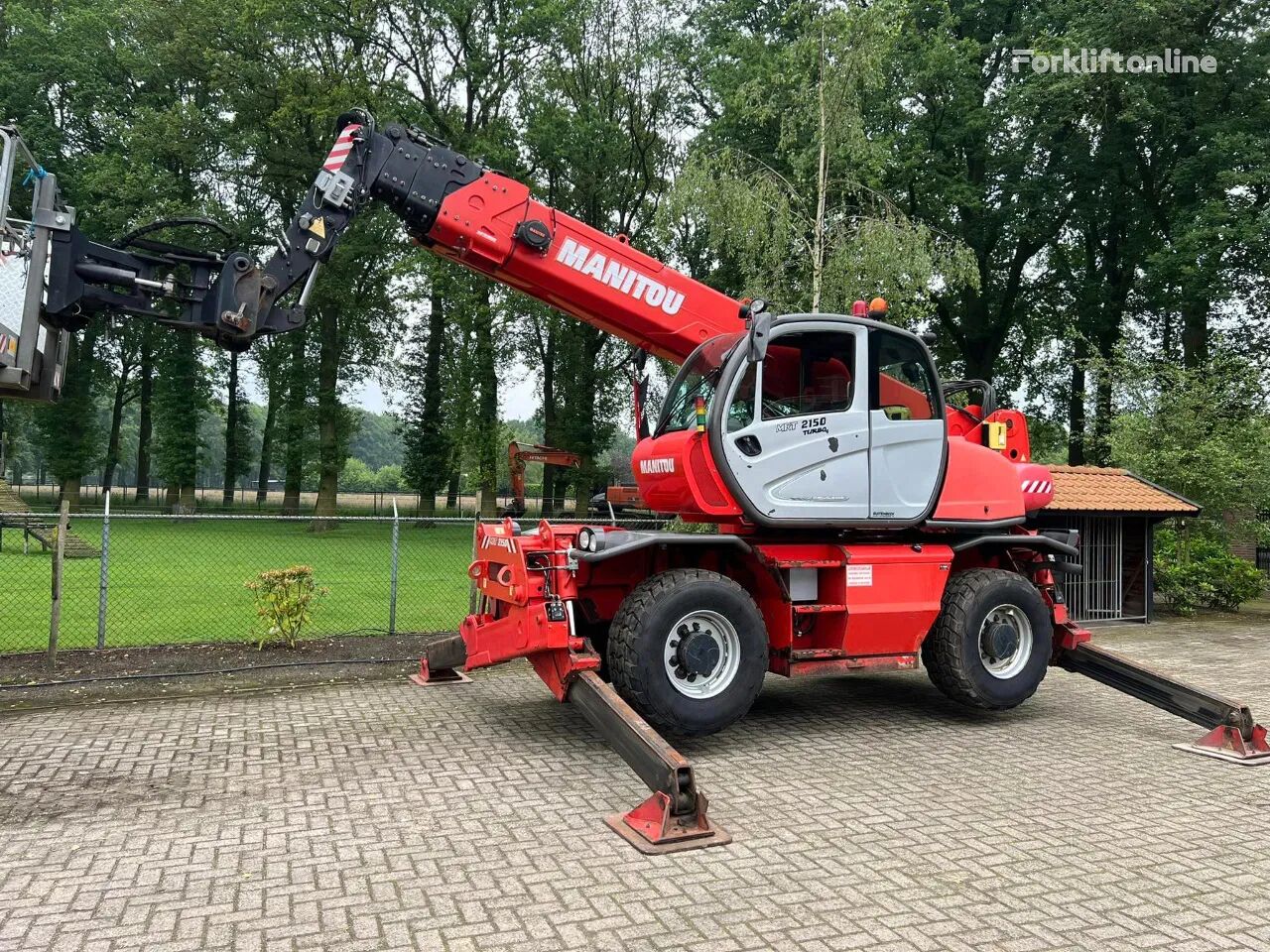 Manitou MRT 2150 Roterende Verreiker *Dutch machine complete rotating telehandler