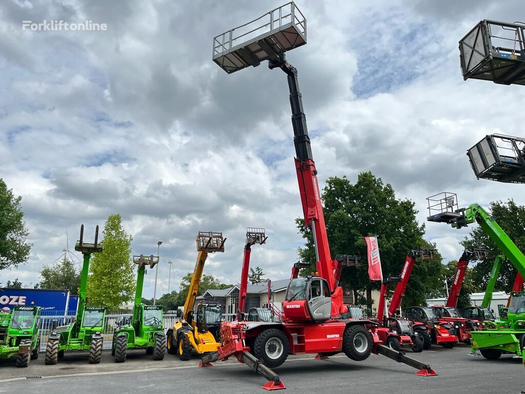 chariot télescopique rotatif Manitou MRT 3050 PRIVILEGE BASKET AND REMOTE CONTROL!!