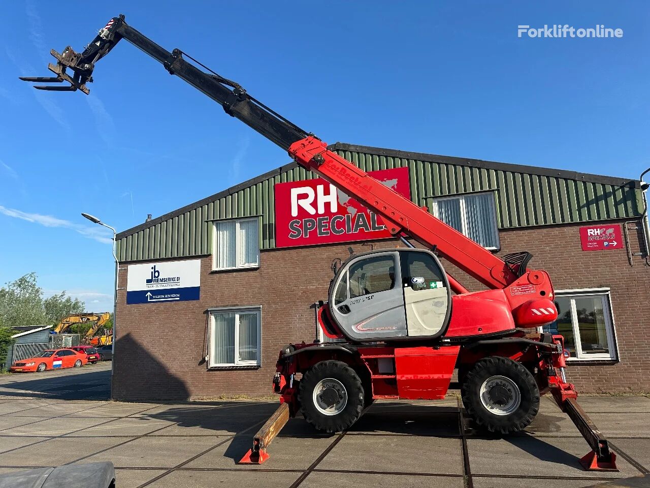 Manitou MRT2150 PRIVILEGE CE 15343 UUR rotacijski teleskopski utovarivač