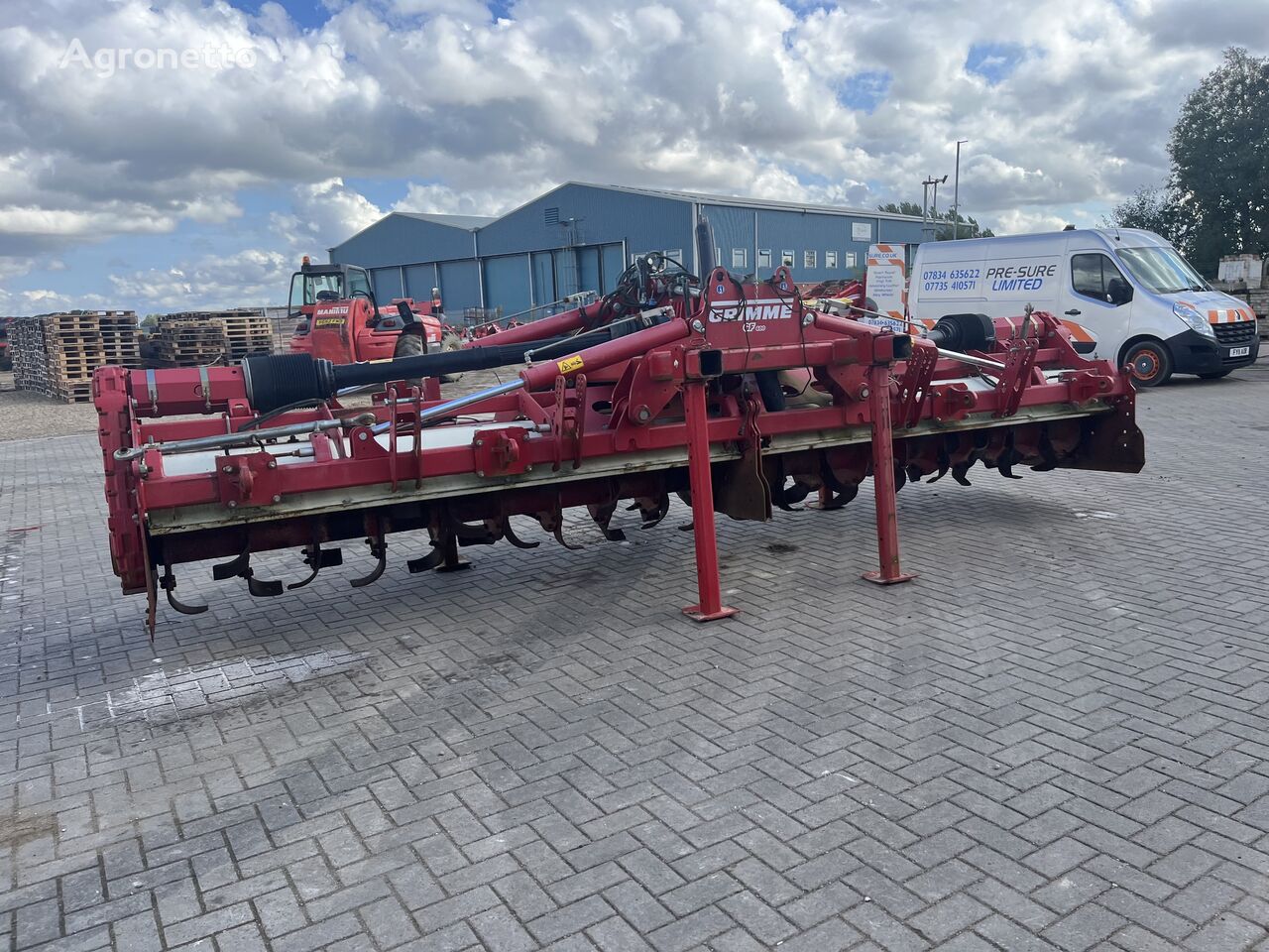 Grimme GF 600 rotavator