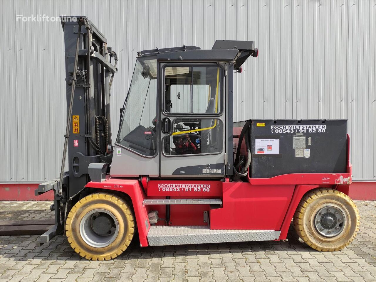 Kalmar ECF80-9 rough terrain forklift