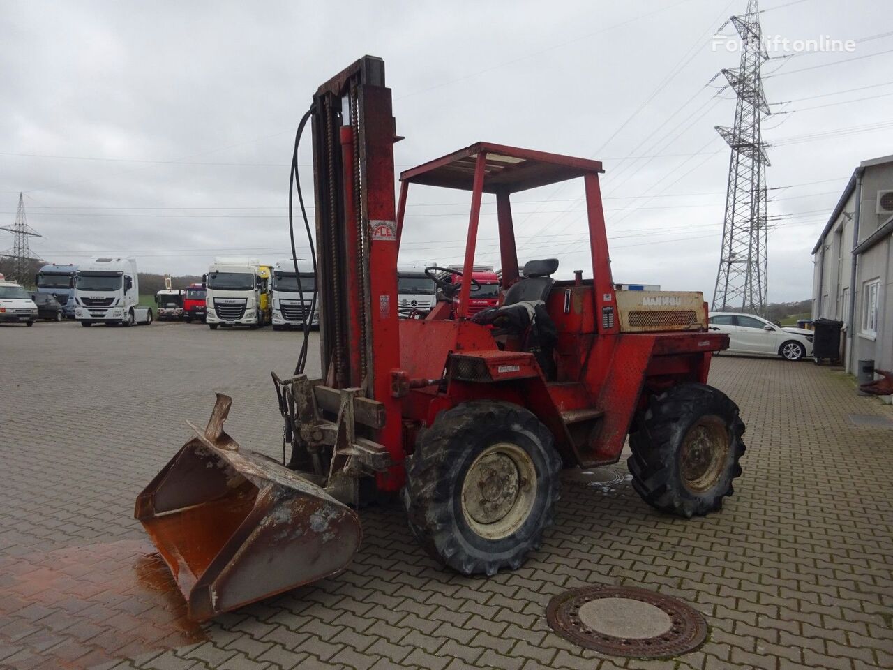 越野叉车 Manitou 4RE25CL Rough terrain forklift