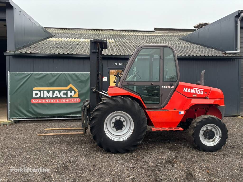 Manitou M 30.4 like new! ruw terrein triplo 4x4 rough terrain forklift