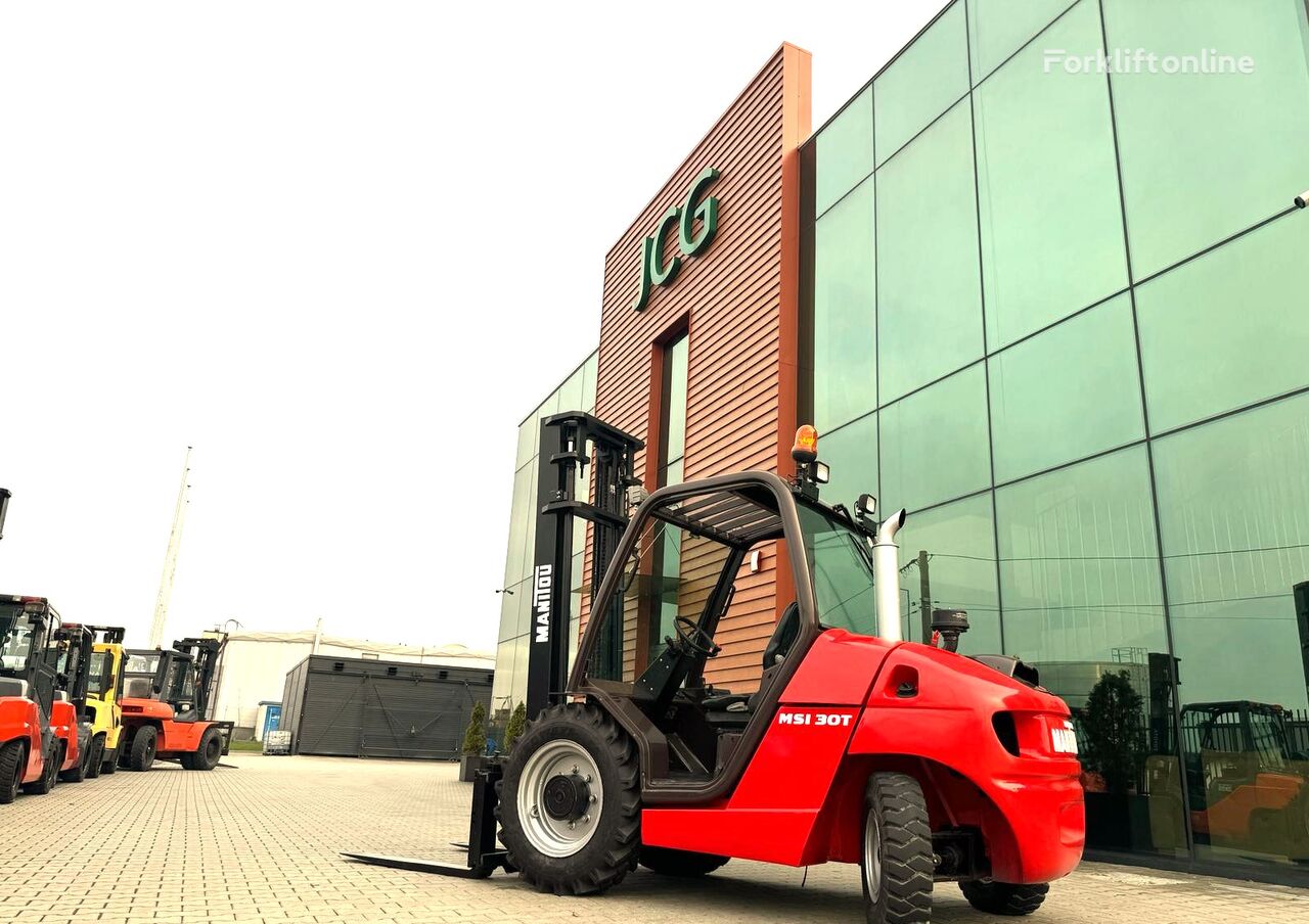 Manitou MSI 30 rough terrain forklift