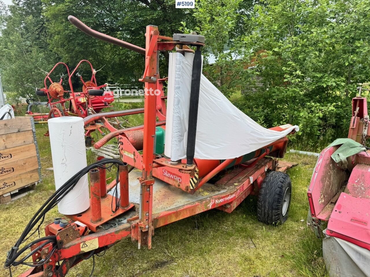 Eladó Kverneland UN7515 körbála-csomagoló | Agronetto HU Kverneland UN7515 körbála-csomagoló - Agronetto