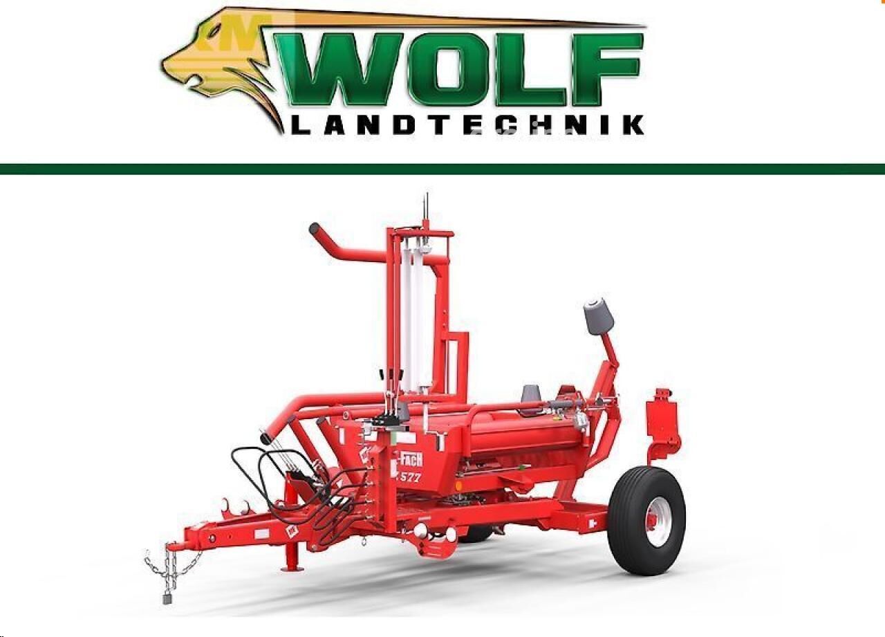 Plastificadora de fardos redondos Metal-Fach Z577 Ballenwickler Rundballenwickler mit Seitenlader NEU - Agroline