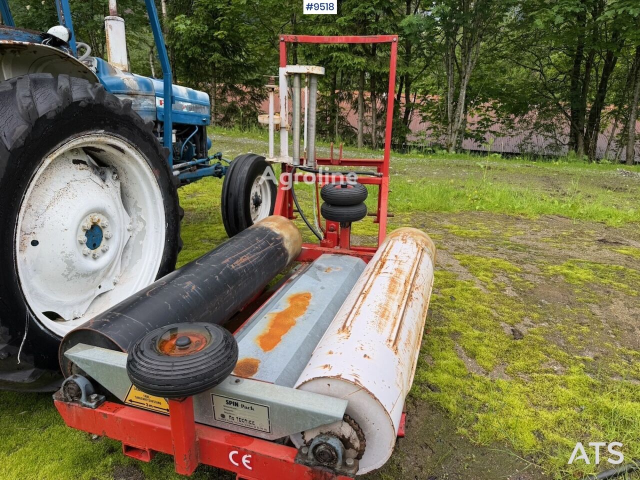 Spin-Pack 1600 rundballepakker round bale wrapper - Agroline
