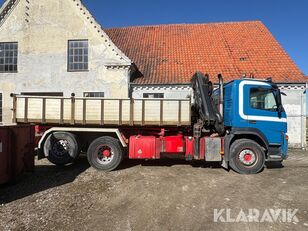 Volvo FM 6X2 round bale wrapper
