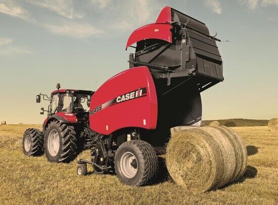 ny Case IH RB 455  VC rundballepresser