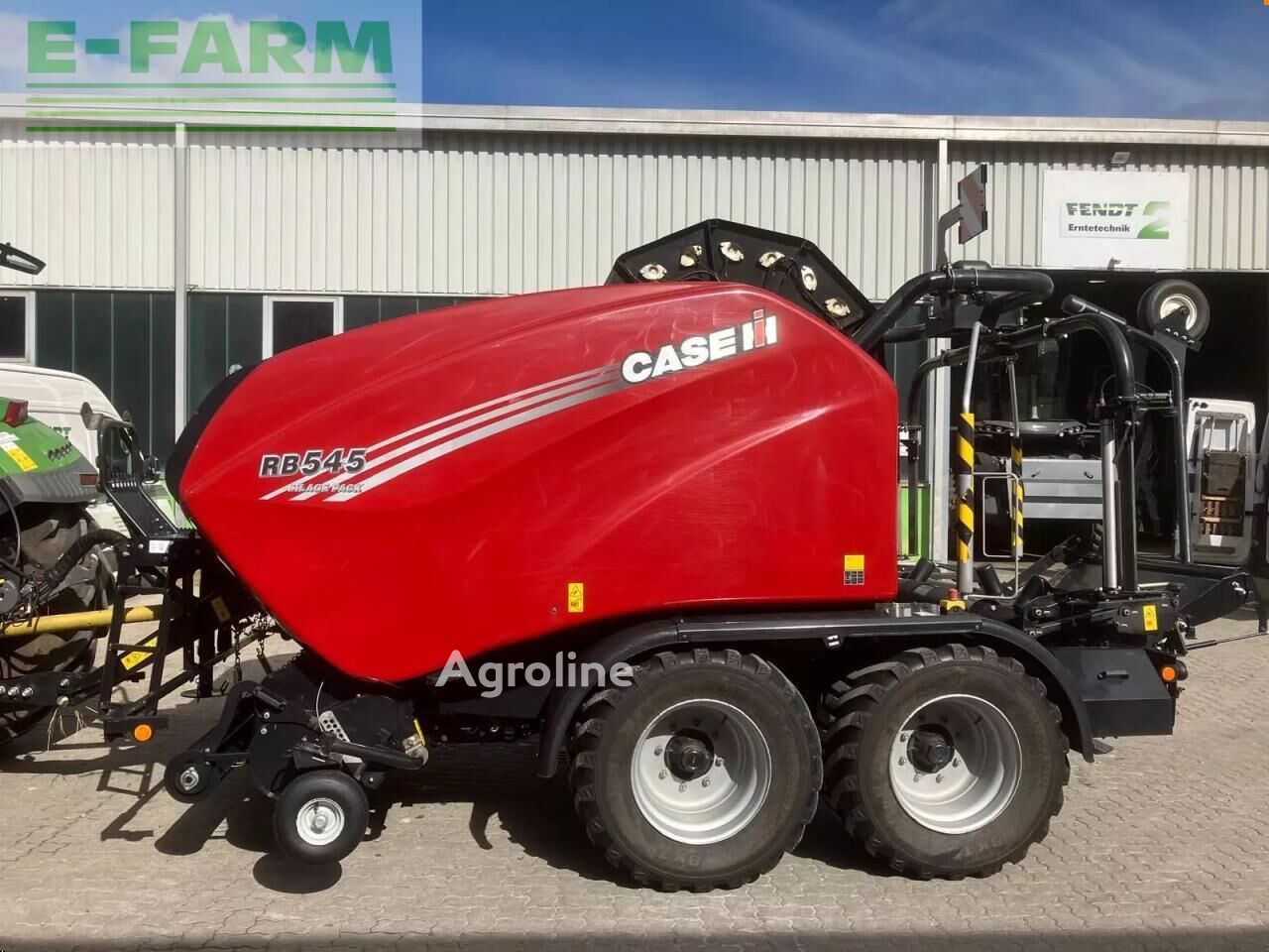 آلة جمع وكبس ولف الأعلاف والتبن Case IH rb 545 - Agroline