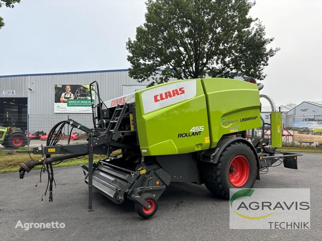 Claas Rollant 455 RC Uniwrap ronde balenpers