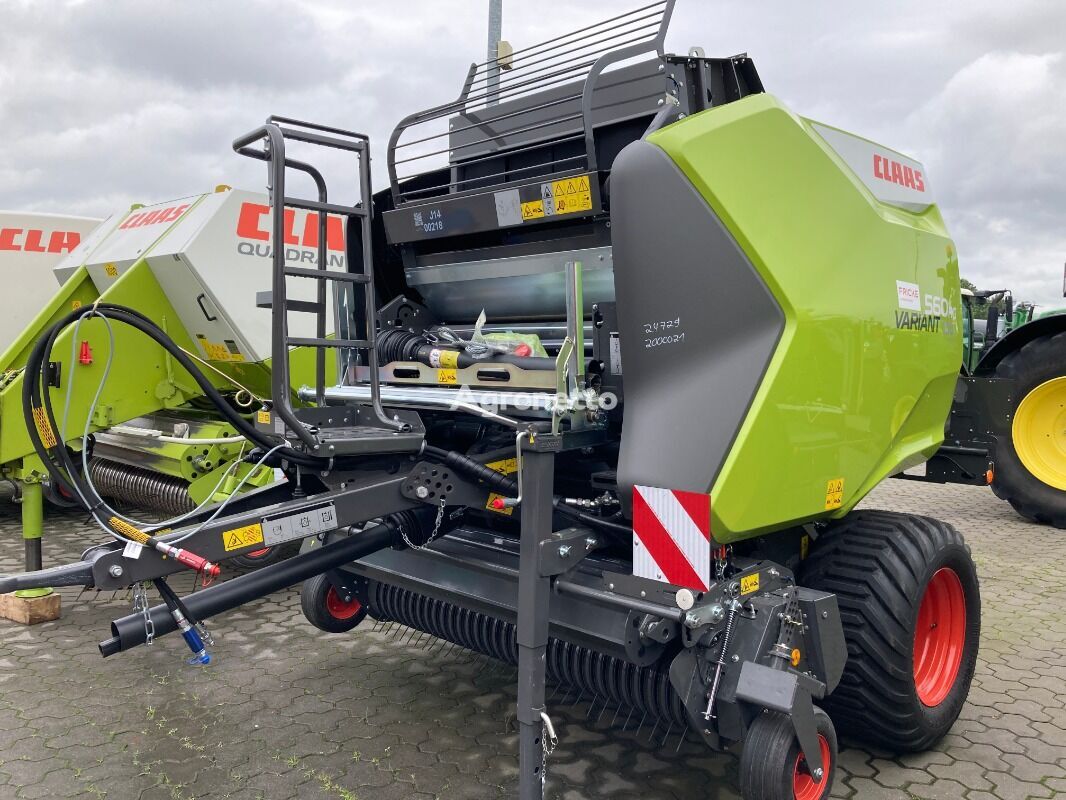 new Claas Variant 560 RC Trend round baler