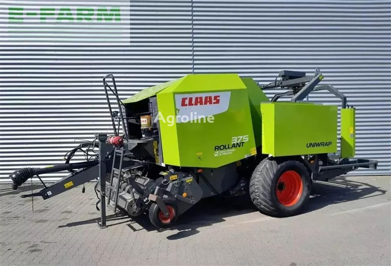 Presse à balles rondes Claas rollant 375 - uniwrap - Agroline