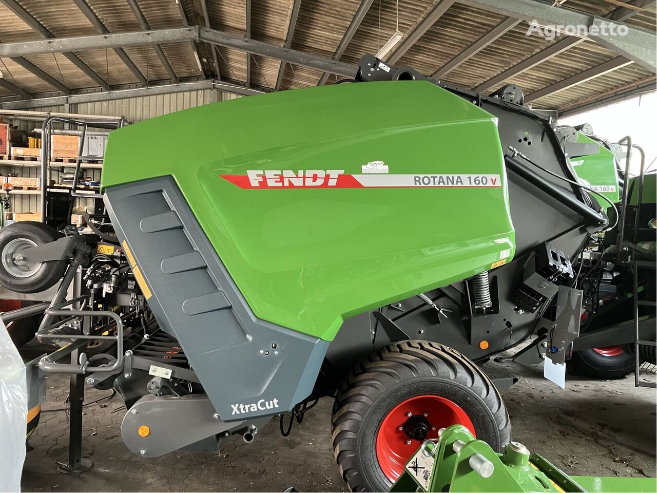 آلة جمع وكبس ولف الأعلاف والتبن Fendt Rotana 160 V Xtra