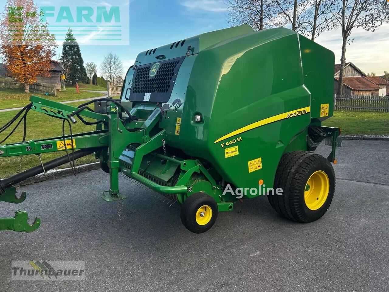 Пресс-подборщик рулонный John Deere f440 m - Agroline