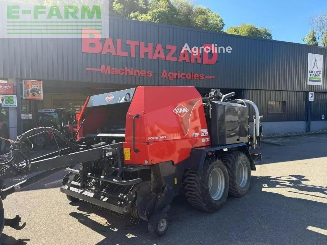 Kuhn fbp 2135 mk2 round baler - Agroline