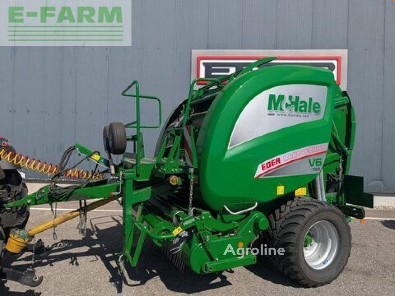 Enfardadeira de rolos McHale v6750 - Agroline