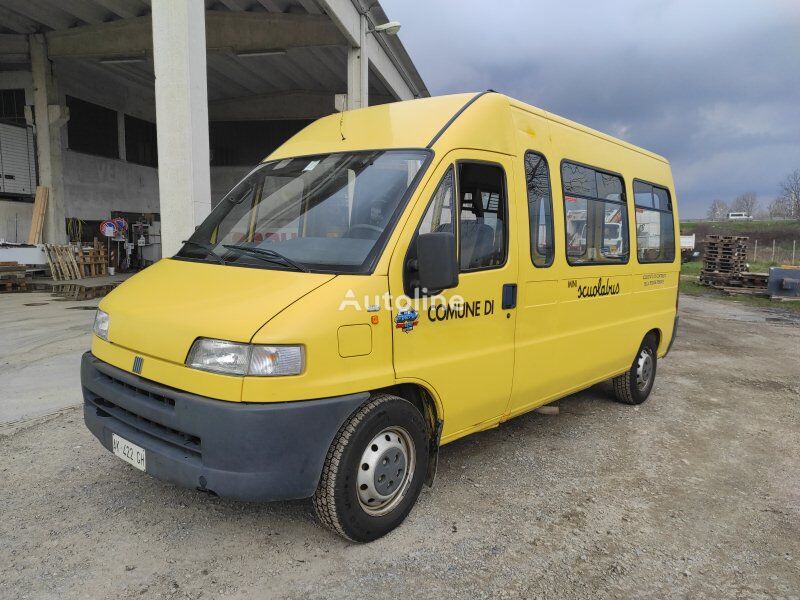 الحافلة المدرسية FIAT DUCATO 2.5 D  SCUOLABUS 18 EX MUNICIPALE, REVISIONE OK