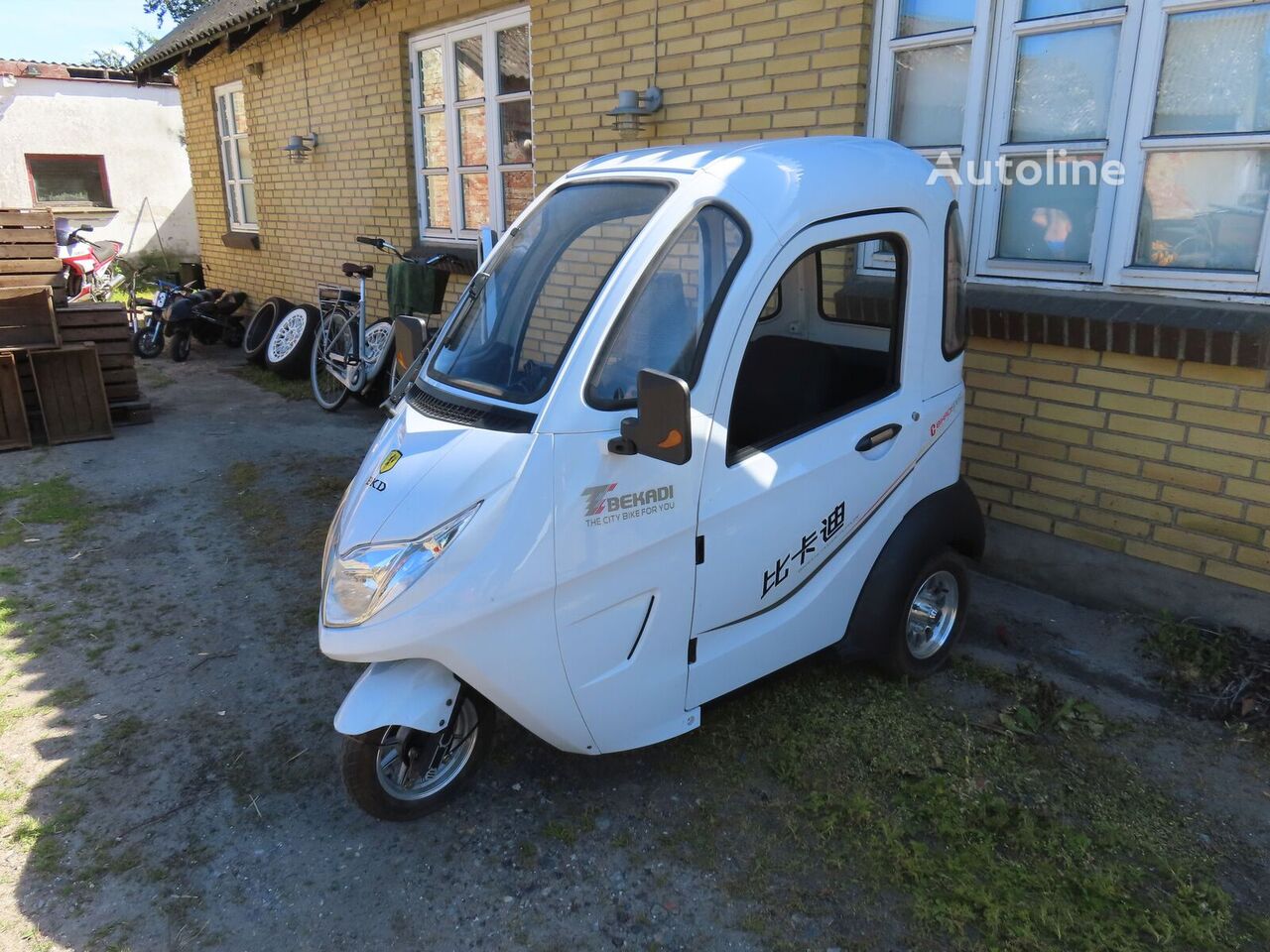 Ombygget kabinescooter escúter - Autoline