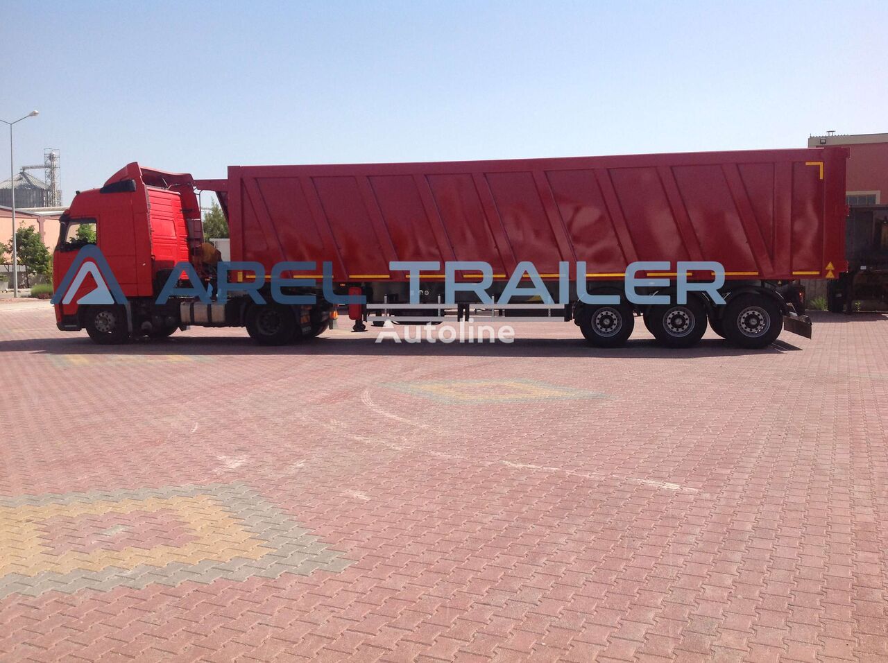 Arel Trailer SCRAP TYPE TIPPING SEMI TRAILER HARDOX semirremolque para chatarra nuevo