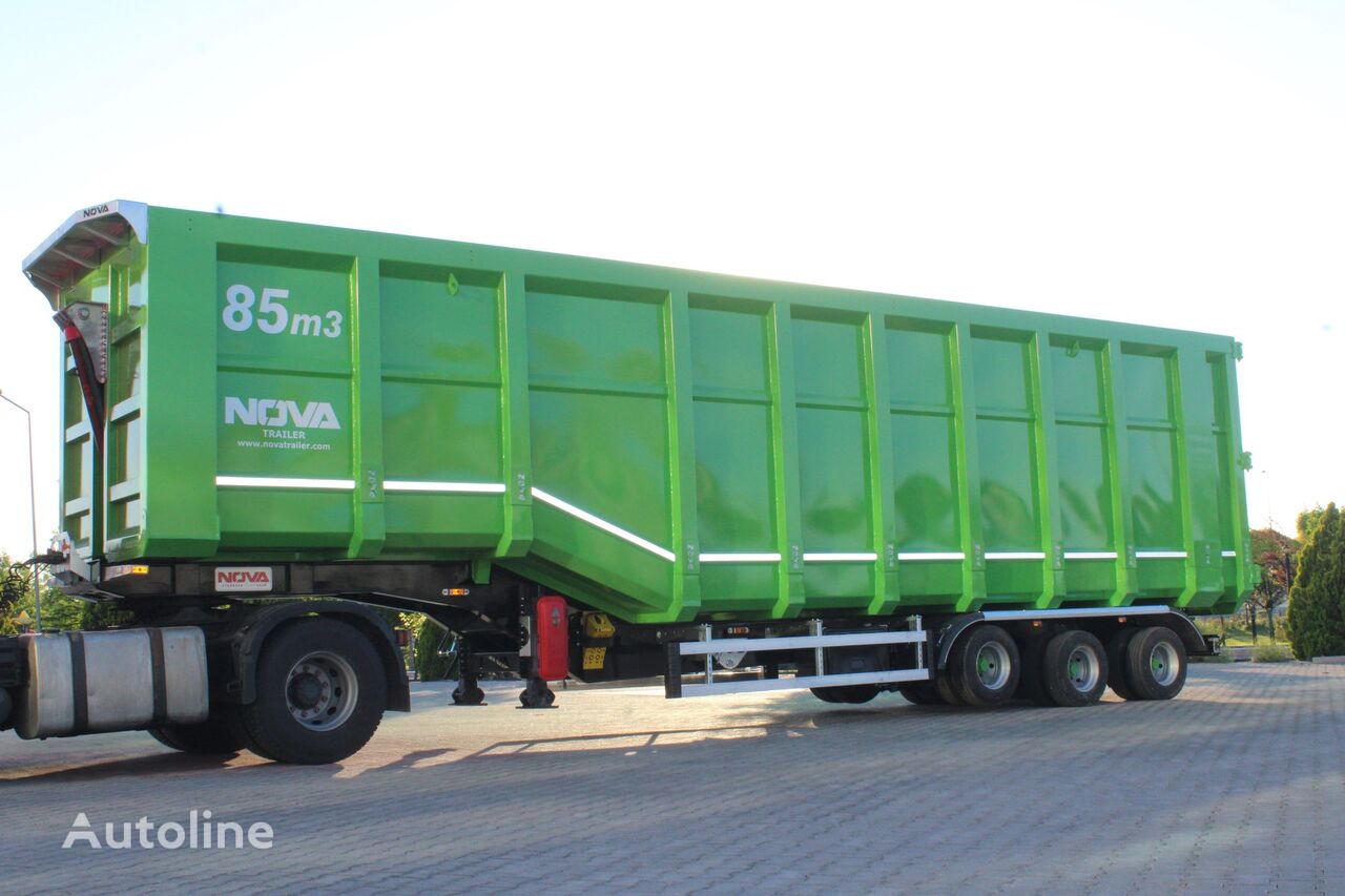 semi-remorque à ferraille Nova New - Jumbo Tipper Trailer for Scrap - 40-85 m3 - Hardox - 2025 neuf