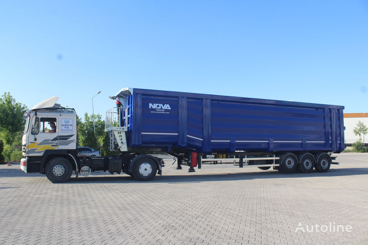 uudet Nova New Tipper Trailer for Scrap Production puoliperävaunu metalliromulle