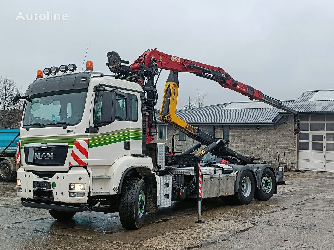 MAN TGS 28.480 6x4-4 palfinger + epsilon 130M96 scrap truck