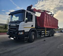 Scania 370 6×4 CHATARRERO hurda kamyonu
