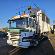 Scania P360 6x2 steering axle lenk Tipper Crane Fassi F175A LKW für Metallschrott-Transport