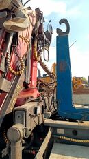 Scania P410 hook lift + crane+ crab lastebil for skrapmetall