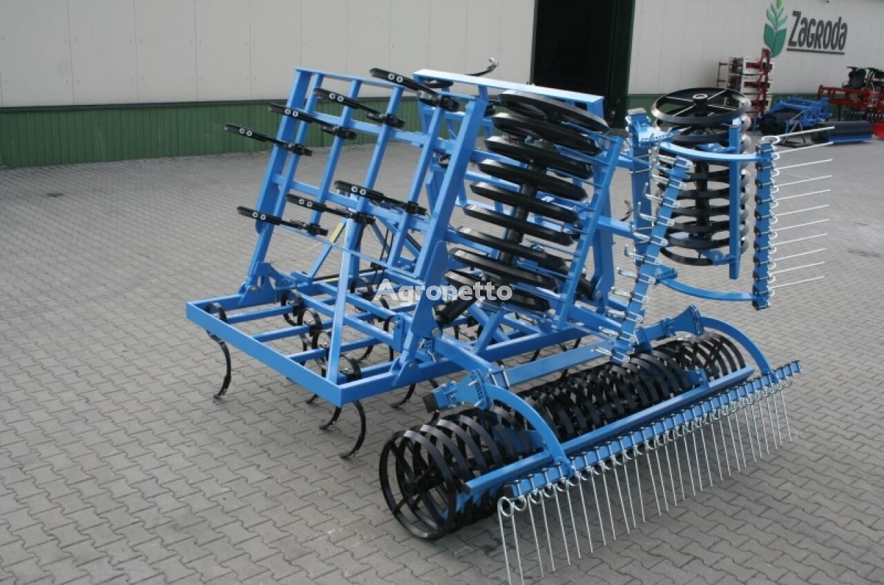 new GROßFEDERZINKENEGGE 400CM V-Ring-Walze seedbed cultivator