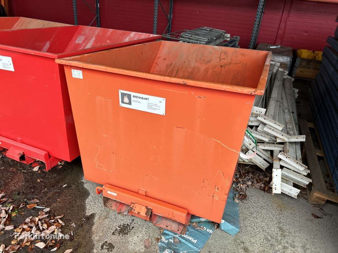 AJ 2015 Vippecontainer 1100 liter fra AJ self-dumping hopper